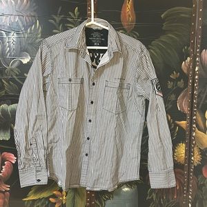 H.D. Lee C9., INC button down long sleeve shirt XL